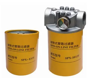 Spin-auf niedrigen druck in-linie rückkehr hydraulische öl patrone filter