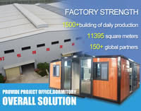 Maison modulaire préfabriquée prête à l'emploi avec 3 chambres à coucher Maisons modulaires préfabriquées avec revêtement anti-corrosion