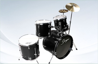 Wholesale China Beginner Percussion Musical Instruments Wood Cheap Drum Set Professional Acoustic Drums