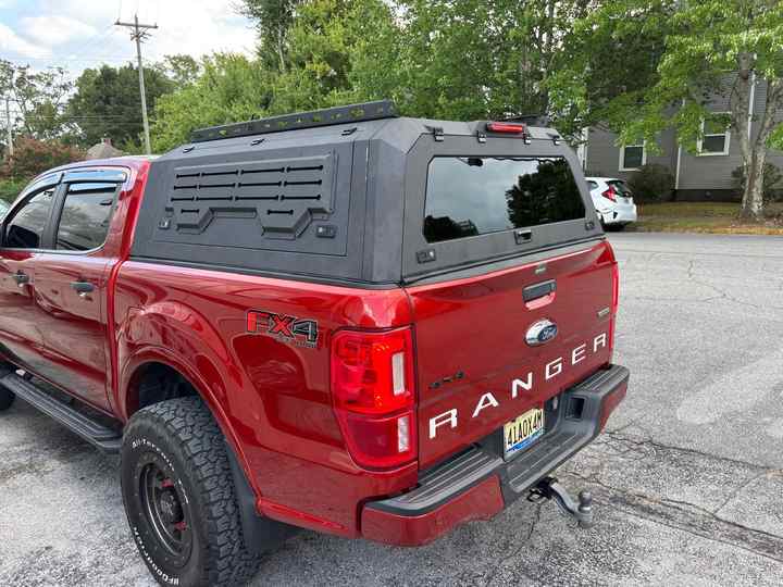 4x4 Multifunctional Aluminum Truck Canopy Topper Cover Hardtop Camper ...