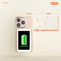 Gran oferta de fábrica, para el teléfono de Selfie Monitor, pantalla de Vlog, pantalla HD, imán de espejo, montaje de abrazadera, Vlog, Monitor de Selfie, pantalla de Vlog de teléfono
