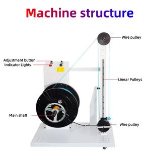 Dérouleur de câble robuste Sinrad SR-400A 50KG, distributeur automatique de bobines de câbles, modes semi-automatique/automatique pour câbles - Product Image 6