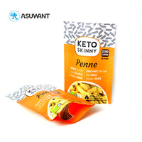 Sac en papier kraft biodégradable imprimé sur mesure, emballage alimentaire de qualité alimentaire, sachet compostable, emballage alimentaire en plastique compostable