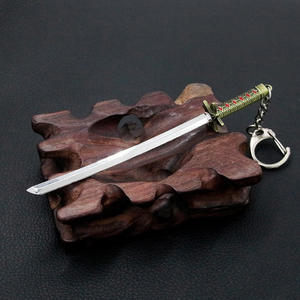 Accesorio de anime: Llavero con modelo del arma Zanpakuto de Ichigo Kurosaki de Bleach, Tensa <span class=keywords><strong>Zangetsu</strong></span>, Bankai <span class=keywords><strong>Zangetsu</strong></span> - Product Image 6
