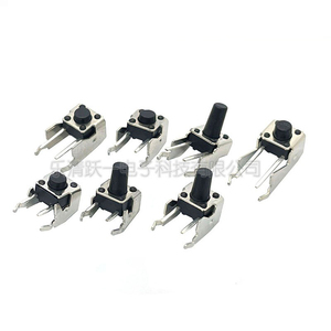 Interrupteur Tactile 6x6 à Support Supérieur Long, Pression Latérale, Longueur de Broche 3, 4, 6, 7, 7,5, 10 cm, Bouton pour Montage sur PCB - Product Image 4