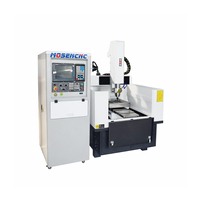 Fresadora CNC Mini de Media Cobertura Jinan Mosencnc, Sistema de Control GSK, Fresado/Taladrado de Metal de Alta Precisión, BT30/BT40