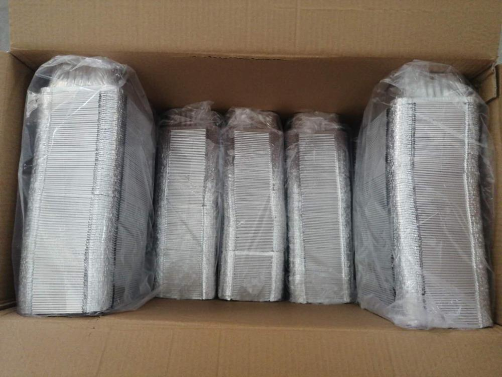 2400ml 90mic Food Preservation Round Foil Trays Chicken Baking Roasting