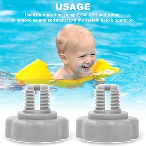 Intex Filter Pump Seal Kit 2500 Gph Replacement Valve And Ring <b>For</b> <b>Inflatable</b> <b>Pool</b> Use - Product Image 1