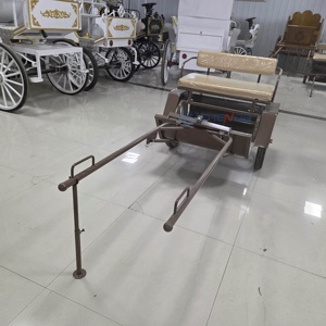 Chariot à chevaux pour poney populaire / Vente directe usine Chariot de luxe pour mini-marathon à chevaux - Product Image 3