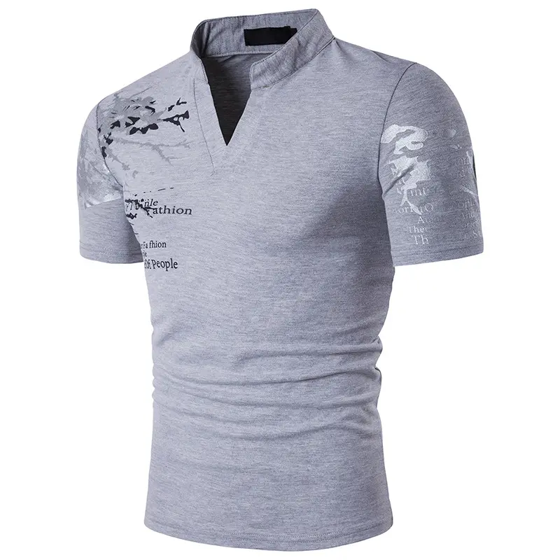 夏の新しいメンズTシャツ服半袖メンズTシャツファッションレタープリントTシャツ男性用TシャツC14307