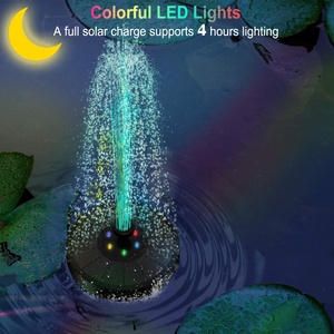 Solar Fountain <strong>Pump</strong> with Battery Backup <strong>Garden</strong> Bird Bath Fountain <strong>Pump</strong> 7V Submersible Solar <strong>Water</strong> Fountain <strong>Pump</strong> - Product Image 4