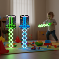 Sabre laser 42 cm en plastique avec lumières pour enfants de 5 à 7 ans