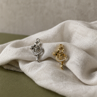 Breloques Serpent en Laiton, Plaqué Or/Rhodium, Micro-Pavé Zircon, Pendentifs Animaux pour la Fabrication de Bijoux et la Création d'Accessoires Spéciaux