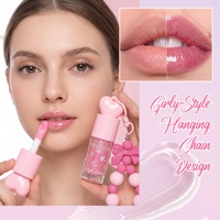 Rouge à lèvres brillant nacré hydratant longue tenue, haute pigmentation, minéral, végétal, mat et imperméable, effet cœur scintillant pour femme