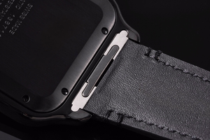 นาฬิกากลไกอัตโนมัติที่ทันสมัยและหรูหรา กระจกคริสตัลแซฟไฟร์ หน้าปัดลายดวงอาทิตย์สีดำ - Product Image 6