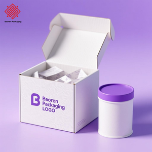 Baoren High-End Eco-Friendly Recycled Materials Aircraft Boxes for Cosmetics Dry Fruits <b>Gifts</b> Custom Colors Biodegradable - Product Image 6