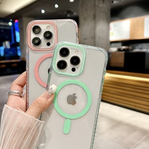 <span class=keywords><strong>Coque</strong></span> de téléphone magnétique <span class=keywords><strong>transparente</strong></span> pour <span class=keywords><strong>iPhone</strong></span> 17 Pro Max 16 15 <span class=keywords><strong>avec</strong></span> <span class=keywords><strong>cordon</strong></span> réglable pour tour de cou et bandoulière - Product Image 4