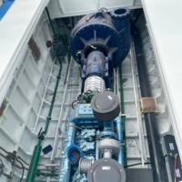 Drague aspirante pour le dragage de sable de rivière, machine de dragage d'or, électrique, moteur Cummins, 500 m³/h, utilisée pour les rivières et les océans