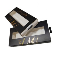 Faible QUANTITÉ MINIMALE DE COMMANDE Rigide 1200gsm Carton Épais De Luxe Niveau Utilisation De Beauté KOHL Démarreur Kit Cadeau Tiroir Boîte avec Insert En Mousse