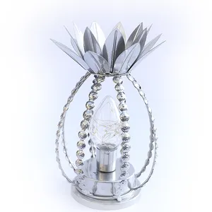 Factory Direct cute pineapple LED wrought-iron Desk lamp Holiday party battery-powered nightlight