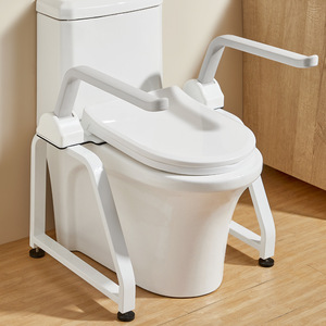 KS Toilet <b>Grab</b> <b>Bar</b> Anti-Slip Support For Elderly Bathroom Safety Standing Aid 300 Jin Load Capacity Stainless Steel Minimalist - Product Image 5