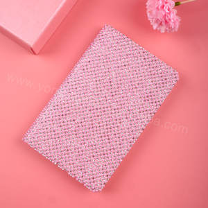 Stok pembe <span class=keywords><strong>2025</strong></span> Glitter elmas A6 dizüstü elmas tükenmez kalem hediye kutusu ile kızlar kadınlar için doğum günü anneler günü hediye setleri - Product Image 5