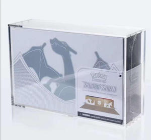Étui de présentation magnétique en acrylique anti-jaunissement UV pour Pokémon TCG Charizard UPC Ultra-Premium Collection Haute Transparence - Product Image 1