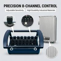 Télécommande hydraulique proportionnelle compacte à 8 joysticks pour plateformes de travail aérien et grues de camion