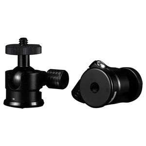 Cabezal de Bola Giratorio de Aluminio Ligero de 360 Grados con Amortiguación, de 14 a 38 mm, para Cámara - Product Image 1