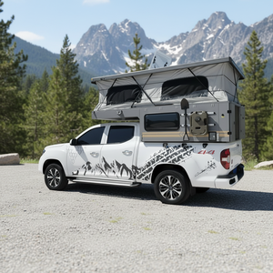Camper Ligero Reforzado para Camioneta 4x4, Camper Deslizable con Baños - Product Image 1