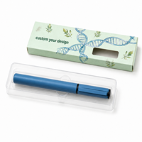 Boîte d'emballage personnalisée pour stylos injecteurs, en carton recyclable avec fenêtre et insert de protection
