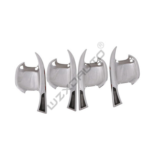 WZXD Car Chrome Accessory Kit Handle Cover Bowl Kit <b>Mirror</b> Trim ABS <b>Plastic</b> for 2022 2021 - Product Image 3