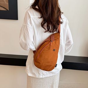 New Korean Style Waterproof Large Capacity Anti-theft Double Side Adjustable Nylon Luxury Sling Bag - Product Image 5