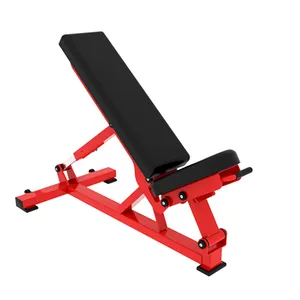 상업용 PRO 벤치 플랫 운동 체육관 사용 체중 감량 전문 조정 가능한 프로 웨이트 벤치