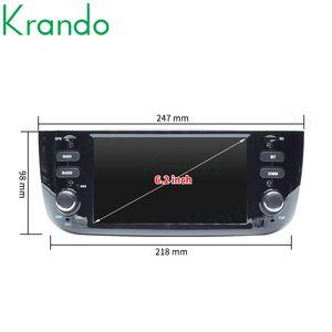 Krando <span class=keywords><strong>Android</strong></span> 11.0 4 Gam 64 Gam Xe Đa Phương Tiện Đài Phát Thanh Cho Fiat Punto Linea 2010-2015 Navigation Trưởng Đơn Vị Carplay Stereo <span class=keywords><strong>GPS</strong></span> Trang Bị Thêm - Product Image 3