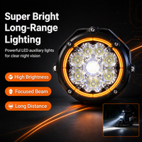 Projecteur LED tout-terrain haute luminosité 10-30V 5 pouces étanche IP67 pour ATV/VTT (réfection/mise à niveau)
