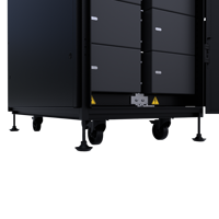 Système de stockage d'énergie UPS au lithium-ion haute tension personnalisé avec une puissance nominale de 71,68 kW et un coffret de batterie d'une capacité de 140 Ah