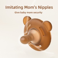 Portable voyage sucette bébé sucette infantile sans Bpa Silicone bébé mamelon sucette sucette enfant en bas âge enfants nouveau Design