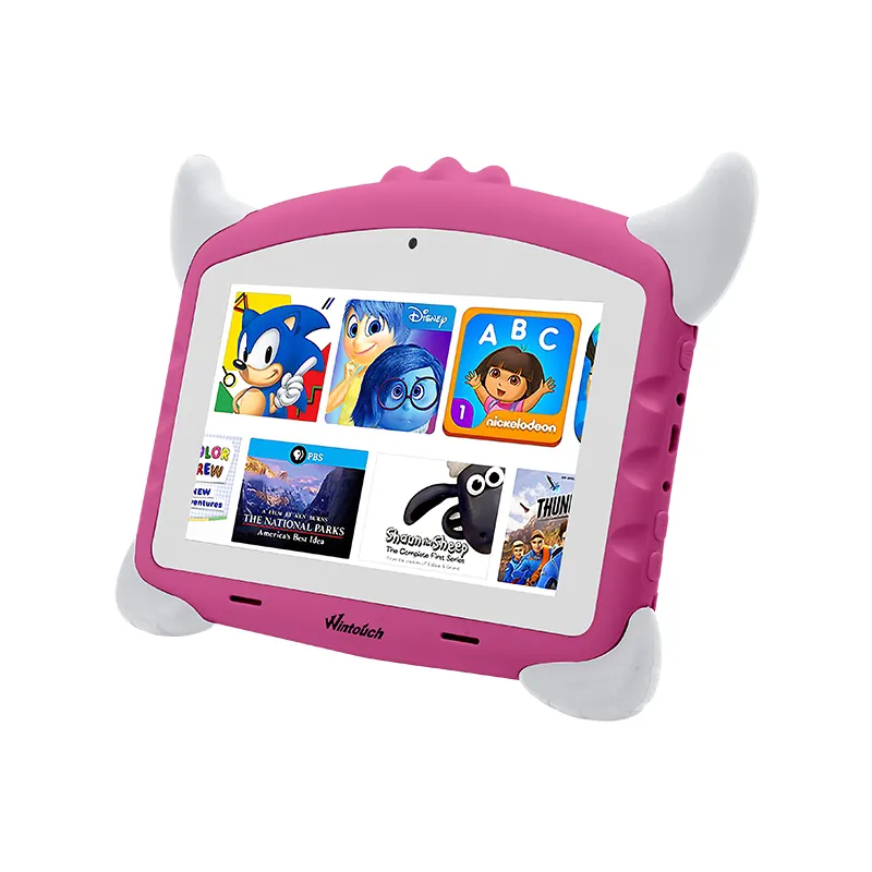 Wintouch android 1g amazon fire 7 tablet with case android kids tablet