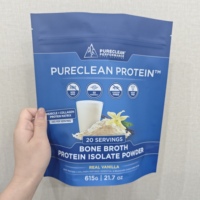 Sachets Doypack Personnalisés en Gros, Qualité Alimentaire, avec Fermeture Éclair, Emballage Jetable pour Chips et Aliments pour Animaux
