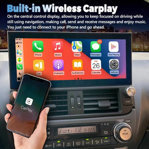 วิทยุติดรถยนต์หน้าจอแอนดรอยด์ 14 ขนาด 12.3 นิ้ว รองรับ Carplay สำหรับรถยนต์โตโยต้า ปราโด 150 ปี 2010-2017 เครื่องเล่นมัลติมีเดีย วิดีโอ GPS ระบบนำทาง - Product Image 3