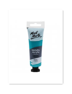 Mont Marte Metallico Vernice Acrilica 50ml - <span class=keywords><strong>Phthalo</strong></span> Verde - Product Image 1