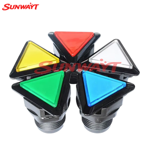 Botón Triangular Iluminado de 39*39*39 mm, Accesorios para Consola de Juegos, Botón Triangular de 12V, Interruptor de Botón para Consola de Juegos - Product Image 3