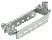 09140240361 HARTING Série Han-Modular Cadre articulé 10B Câble électrique Section transversale 1 mm à 10 mm Acier inoxydable