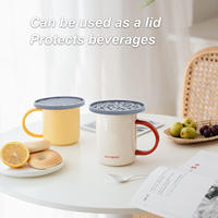 Ensemble de 6 sous-verres en silicone personnalisés avec logo, antidérapants, résistants à la chaleur, pour tasses à café, bière et autres.