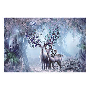 Prêt à expédier <span class=keywords><strong>Puzzle</strong></span> en bois 1000 pièces pour enfants Puzzles difficiles et difficiles pour adultes Elk Van Gogh's Starry Night - Product Image 6