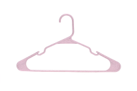 Cintres en plastique rose antidérapants pour usage quotidien, vente en gros, durables, en paille de blé – Offre spéciale