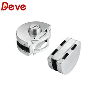 Deve, combinación moderna, venta, ajuste de parche, manija de puerta de vidrio, bisagra de piso, pivote, resorte de piso automático hidráulico para puerta de vidrio - Product Image 6