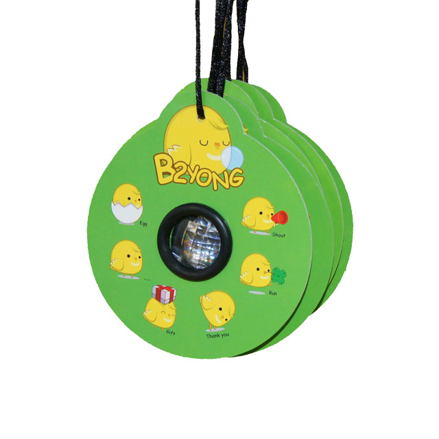 Экологически чистые игрушки из переработанной бумаги для рекламы, дизайн клиента