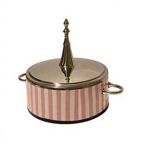 Plat de service de chauffe-plats de conception fabuleuse fait à la main en acier inoxydable plat de service de nourriture pour l'usage à la maison de restaurant - Product Image 1
